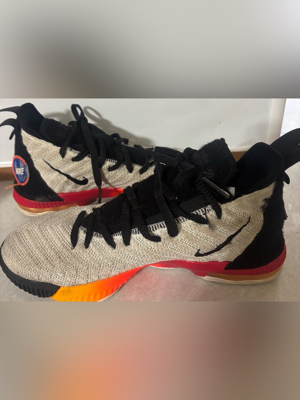 Nike LeBron James Space Travel Basketball Sneakers